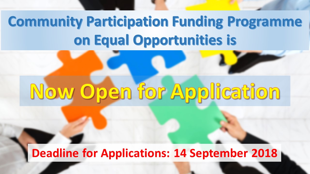 Community Participation Funding Programme now open for applications 